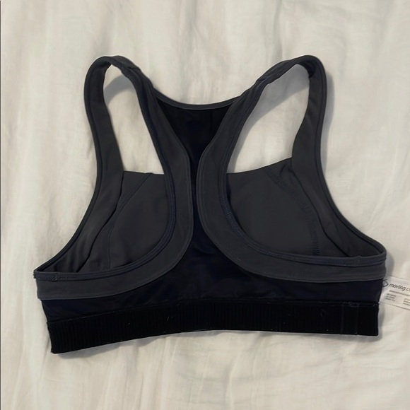 Moving Comfort Gray Racerback Sports Bra - Picture 4 of 6